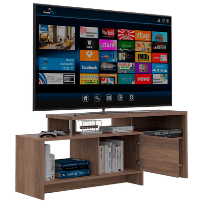 Mesa Para Tv Numori Mocoa Con Espacio Para Televisor De Hasta 49 Pulgadas Hc