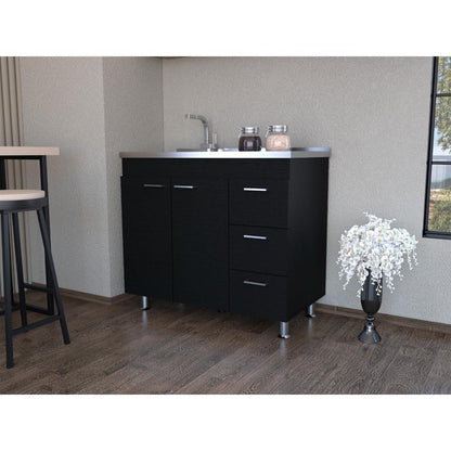 Gabinete Inferior Silert Wengue 100 Cm
