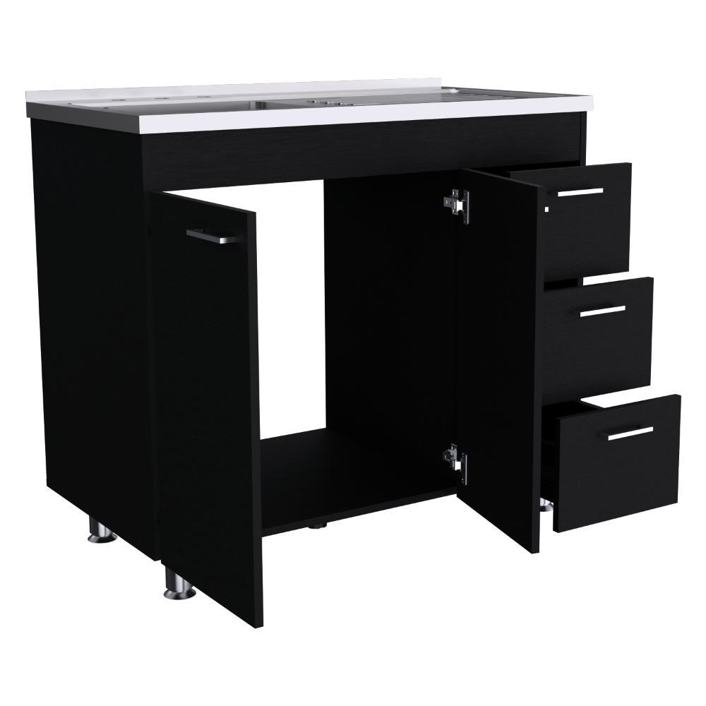 Gabinete Inferior Silert Wengue 100 Cm