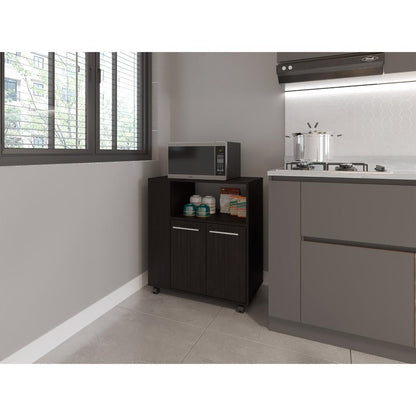 Mesa Auxiliar De Cocina Erdlon Wengue
