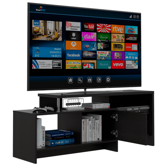Mesa Para Tv Montan Wenguepara Tv De 49"