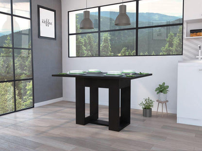 Mesa De Comedor Volina Wengue 4 Puestos