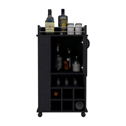 Bar Alevia, Wengue, Con Amplios Espacios Para Ubicar Botellas