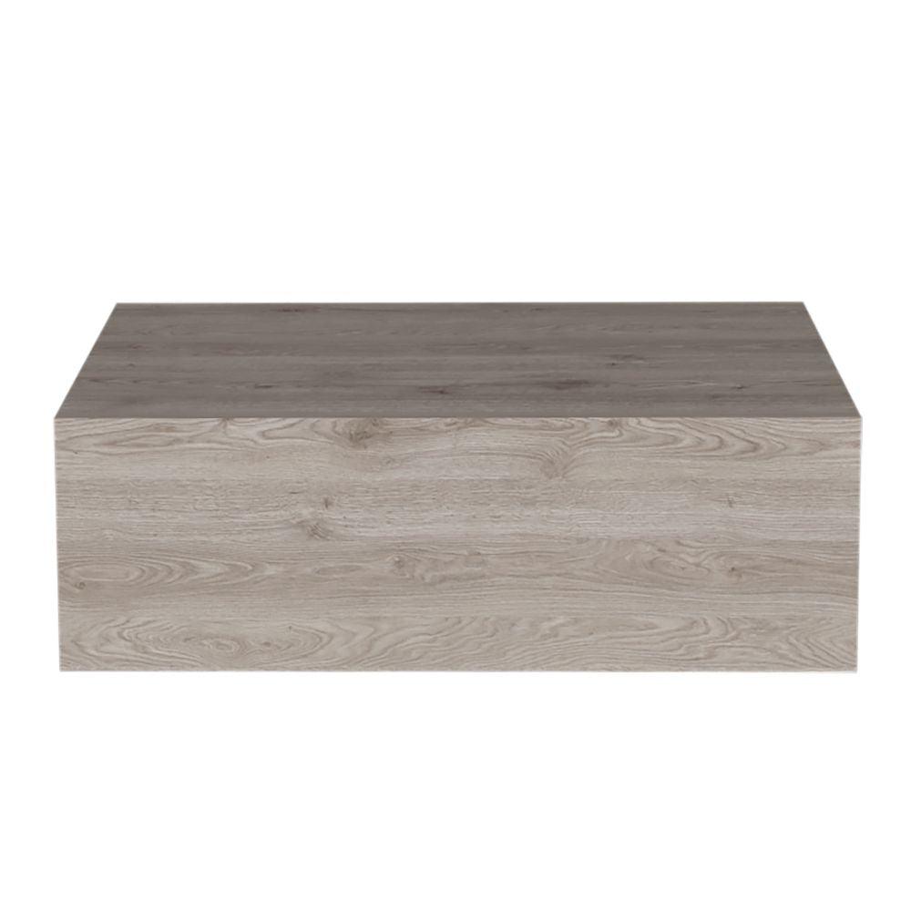 Mesa De Noche Flotante Jumira Ceniza