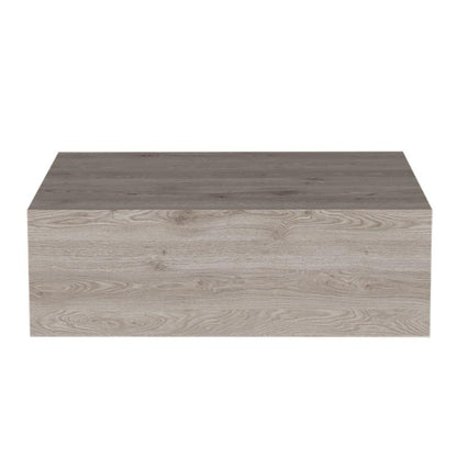 Mesa De Noche Flotante Jumira Ceniza