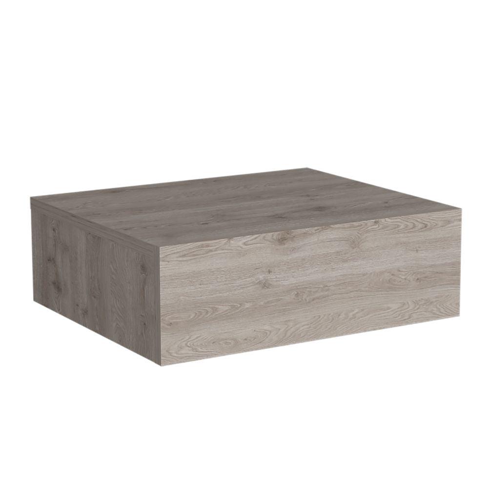 Mesa De Noche Flotante Jumira Ceniza