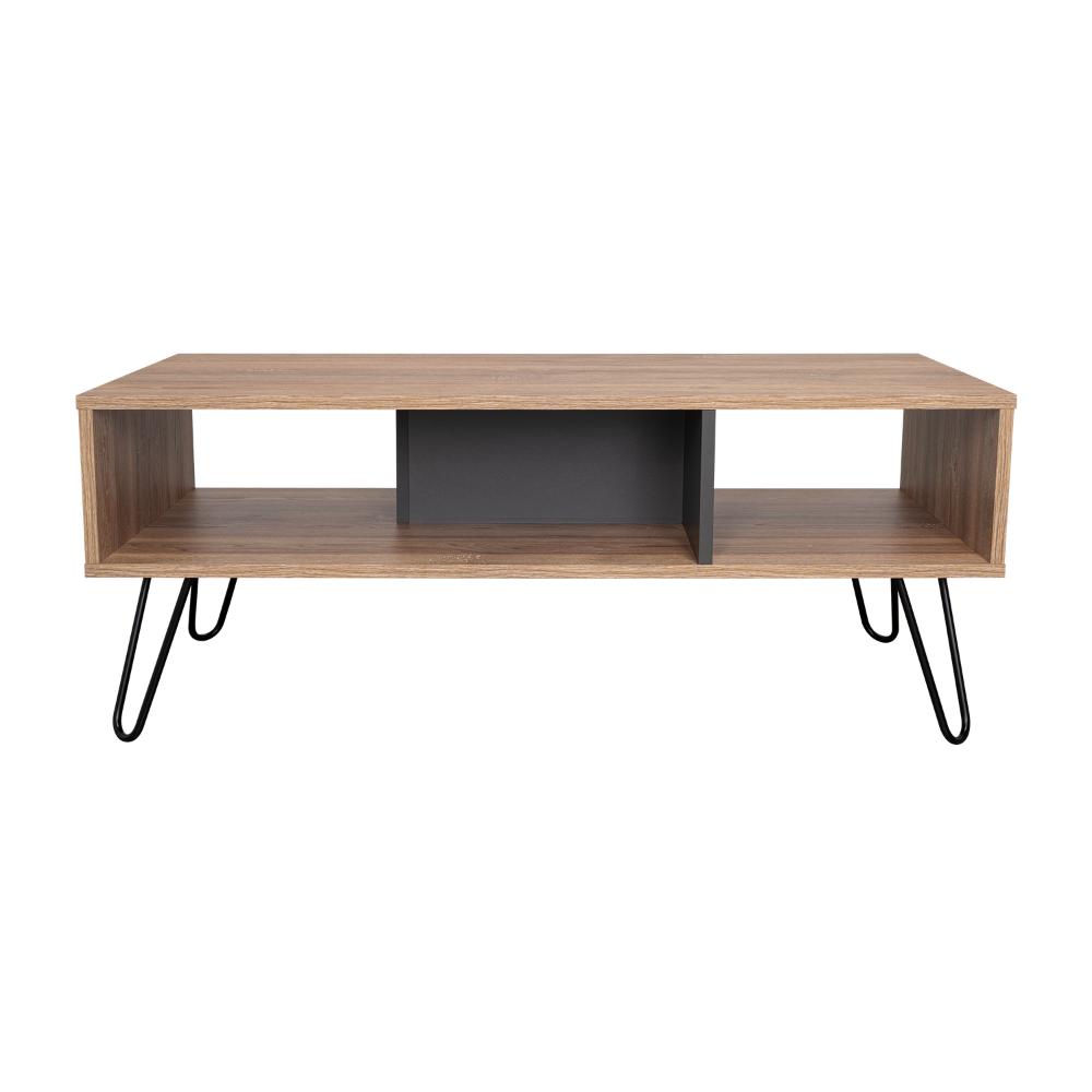 Mesa De Centro Annaba Miel Plomo