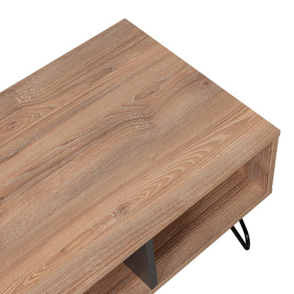 Mesa De Centro Annaba Miel Plomo
