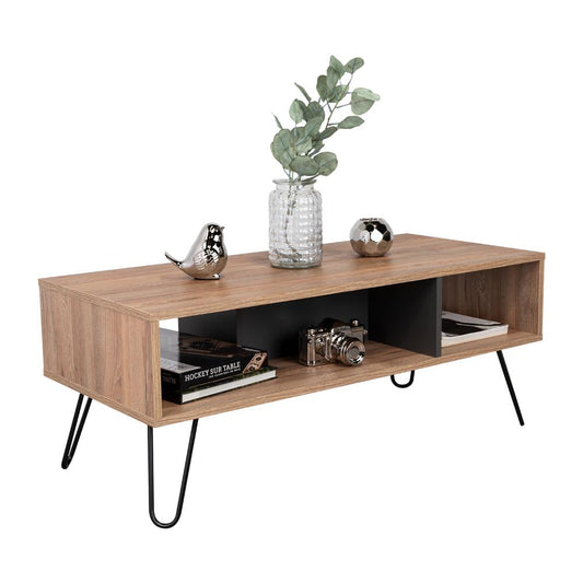 Mesa De Centro Annaba Miel Plomo