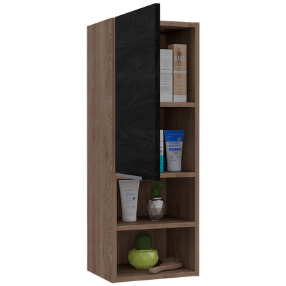 Gabinete De Baño Elaren Miel Y Plomo