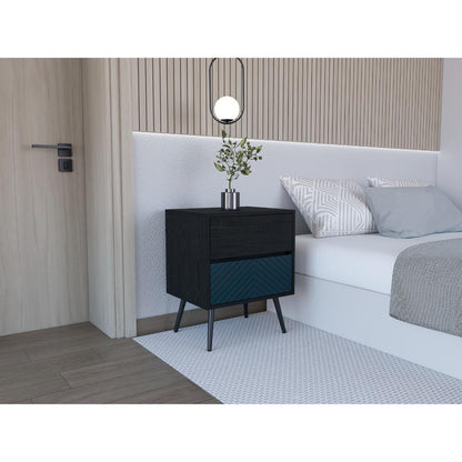 Nochero Lutso 2 Cajon Roble Negro Lianor