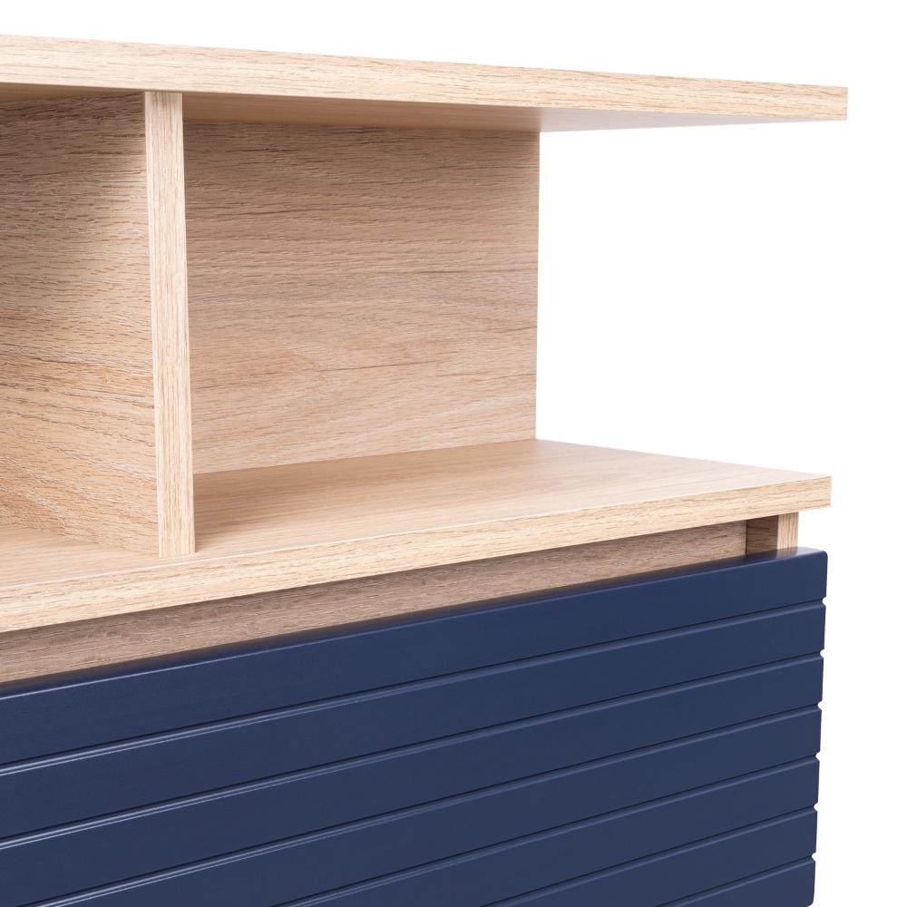 Nochero Novisa 1Cajon  Rovere Azul Navy