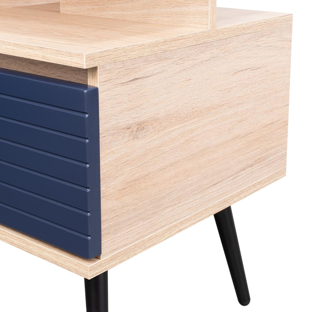 Nochero Novisa 1Cajon  Rovere Azul Navy