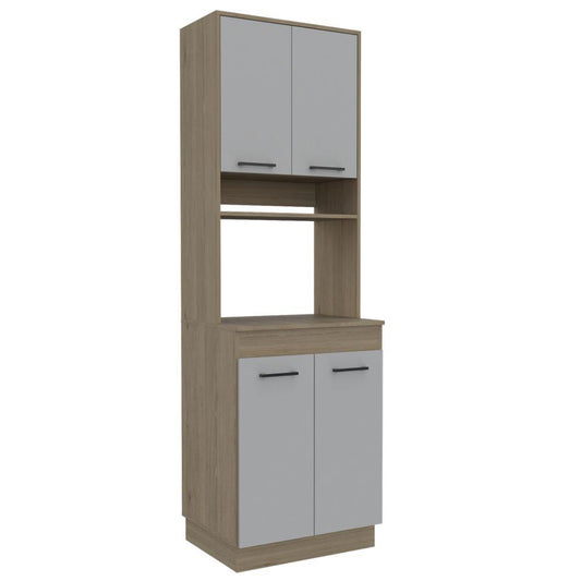 Modulo Microondas Galichia Rovere Y Blanco