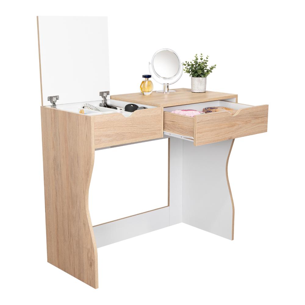 Mueble Tocador Kylian Rovere Y Blanco