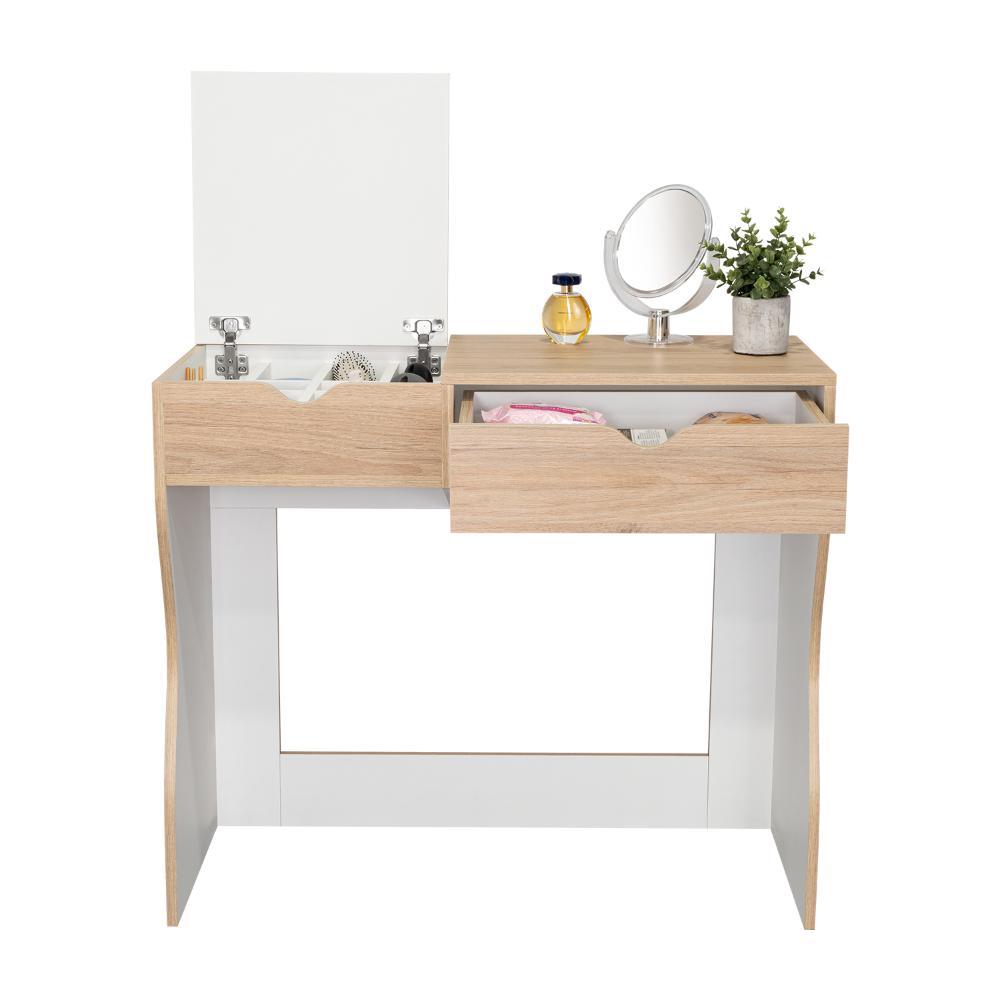 Mueble Tocador Kylian Rovere Y Blanco