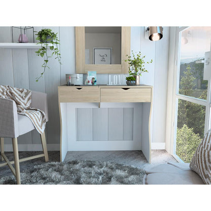 Mueble Tocador Kylian Rovere Y Blanco