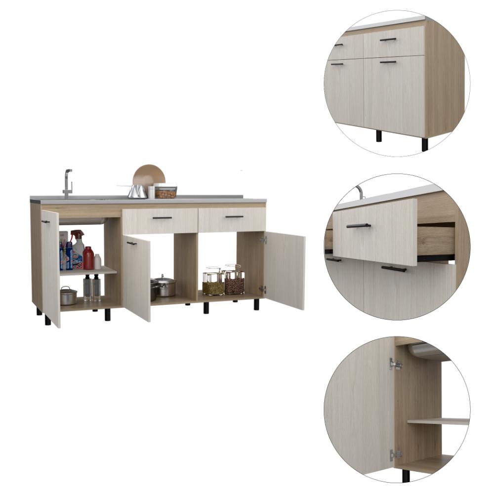 Modulo Inferior Vionel Rovere 180 Cm