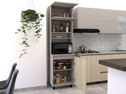 Modulo Microondas Zomira Cocoa Y Rovere