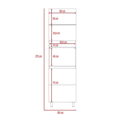 Modulo Microondas Zomira Cocoa Y Rovere