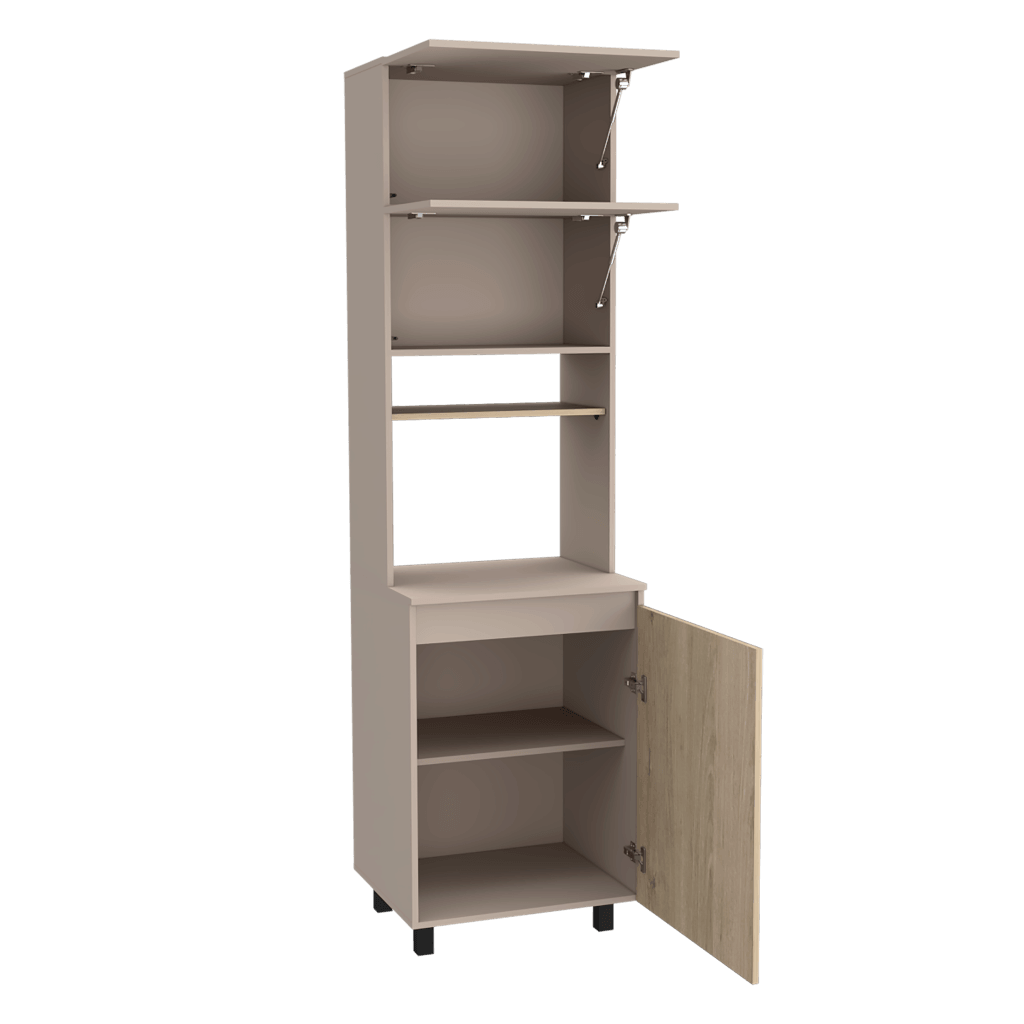 Modulo Microondas Zomira Cocoa Y Rovere
