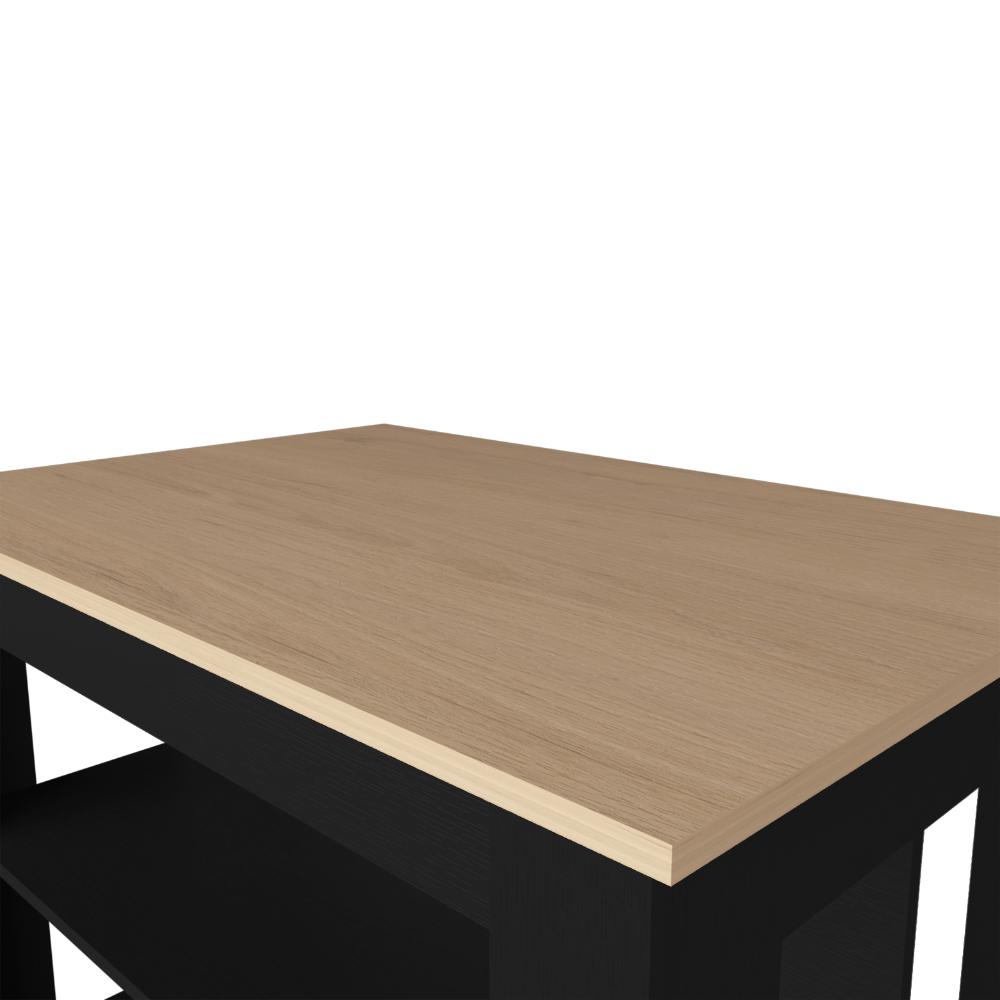 Barra De Cocina Serima Rovere Y Wengue