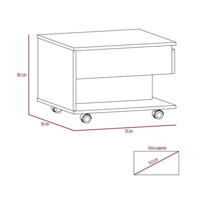 Mesa Funcional Denure 5G-1  Rovere + Wengue