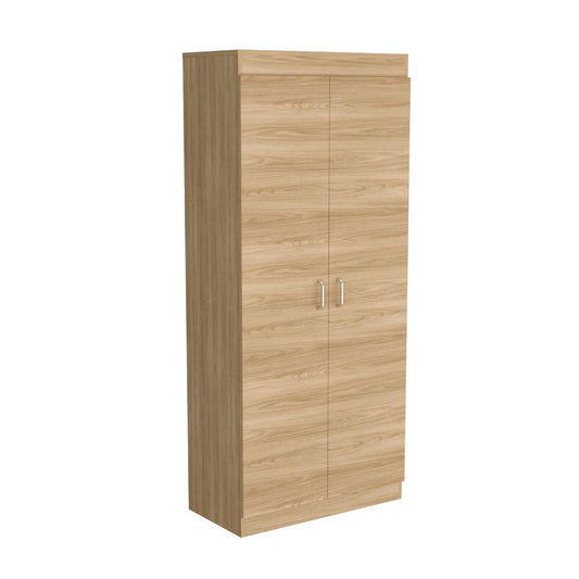 Mueble Alacena Lyssy  Fresno Y Blanco