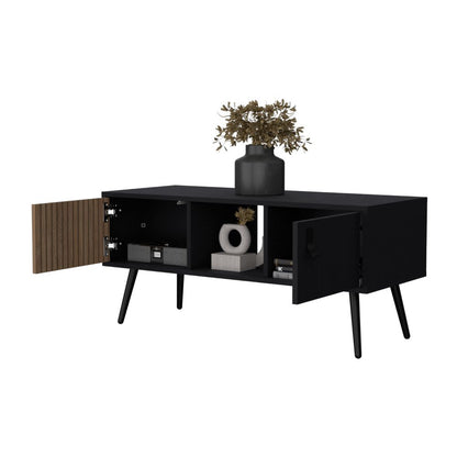 Mesa De Centro Funes Eco  Wengue Lenno