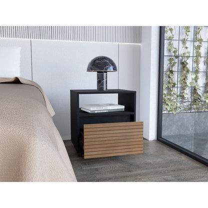 Mesa De Noche Tavina 1C Wengue Lenno