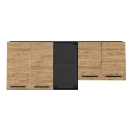 Gabinete Superior Preden Miel Y Wengue 150 Cm