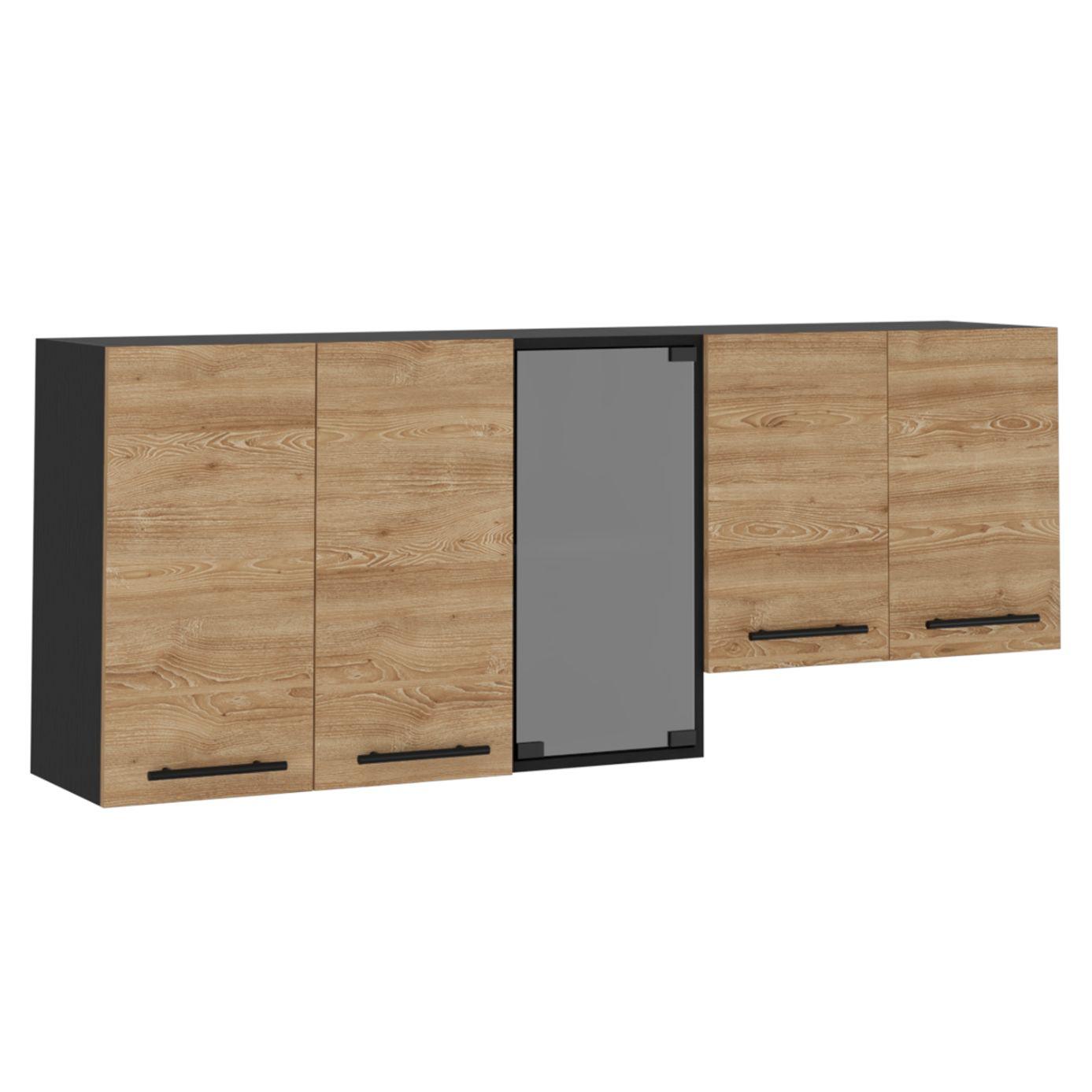 Gabinete Superior Preden Miel Y Wengue 150 Cm