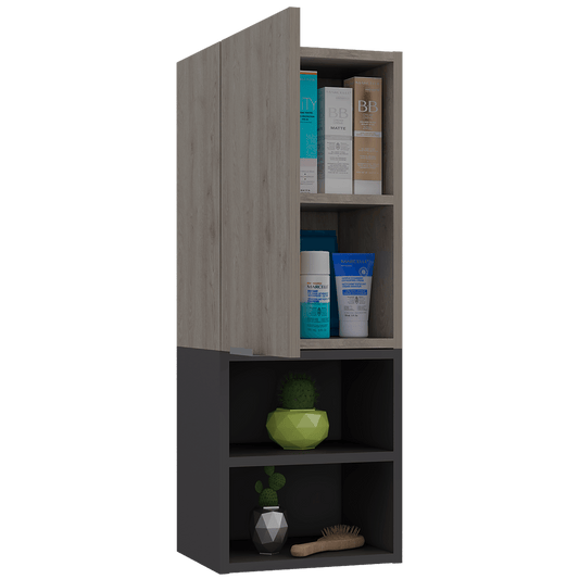 Gabinete De Baño Julias Ceniza Plata