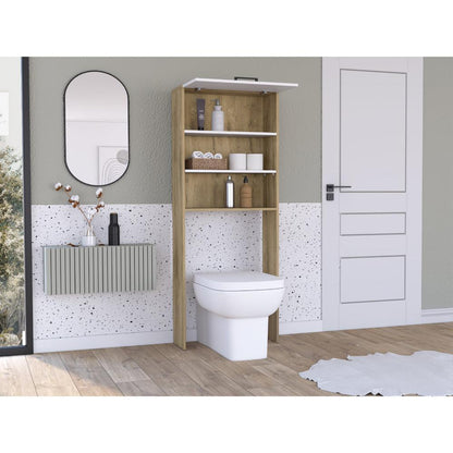 Gabinete De Baño Orvina Duna Y Blanco