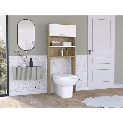 Gabinete De Baño Orvina Duna Y Blanco