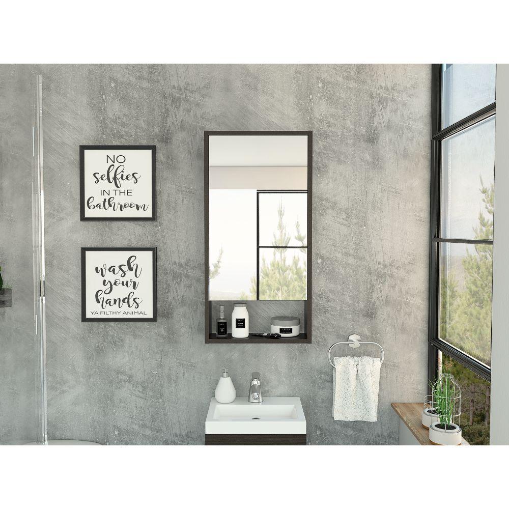 Gabinete De Baño Aurena Wengue