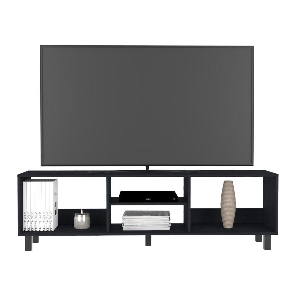 Mesa Para Tv Lureon Wengue Para Tv  De 70"