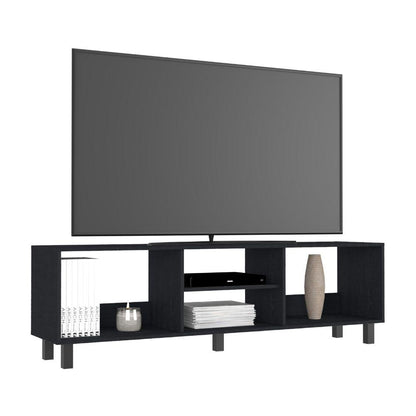 Mesa Para Tv Lureon Wengue Para Tv  De 70"