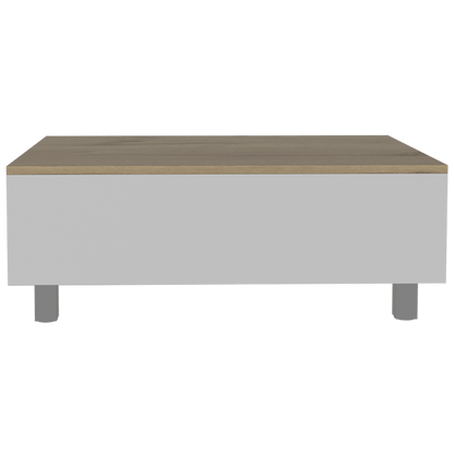 Mesa De Centro Yuniva Lift Top Coffee Table Blanco