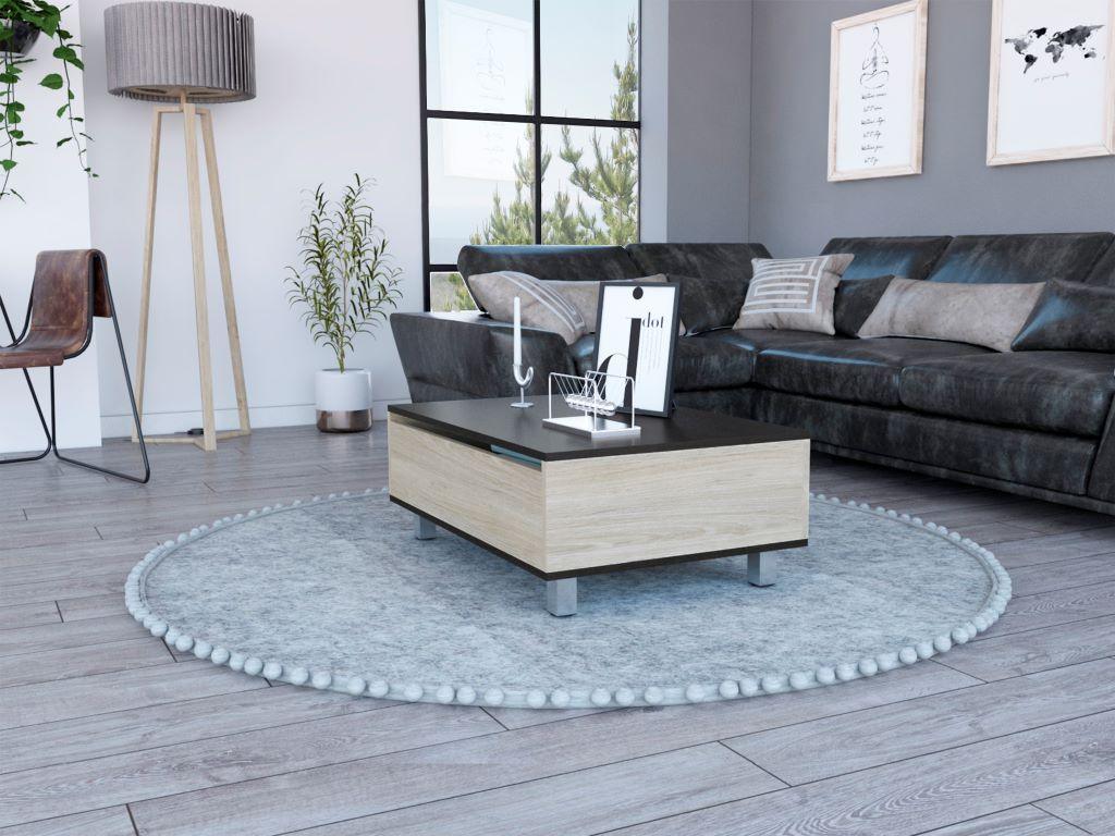 Mesa De Centro Funcional Denure 5G-2  Wengue Rovere