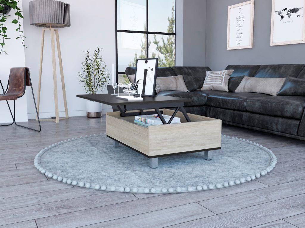 Mesa De Centro Funcional Denure 5G-2  Wengue Rovere