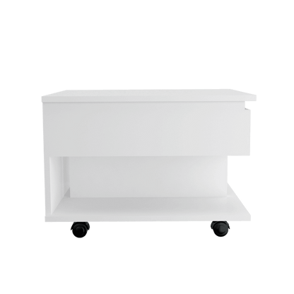 Mesa De Centro Arelva Lift Top Blanco