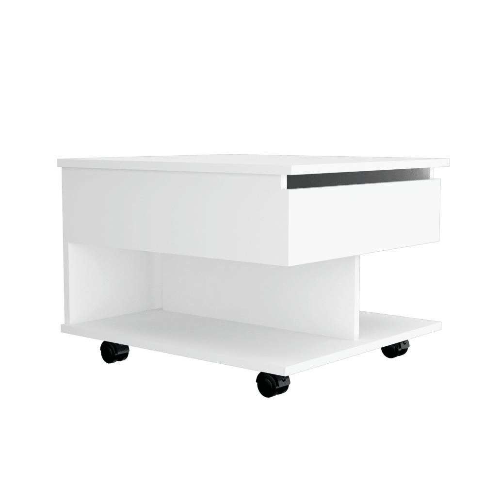 Mesa De Centro Arelva Lift Top Blanco