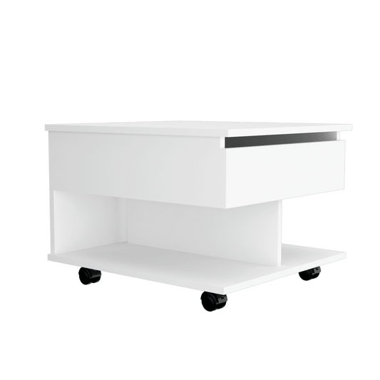 Mesa De Centro Arelva Lift Top Blanco