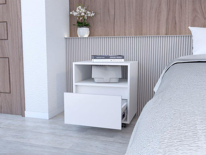 Mesa De Noche Altrix Blanco
