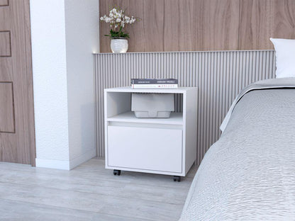 Mesa De Noche Altrix Blanco