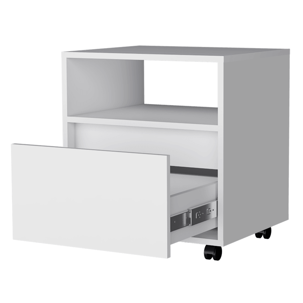 Mesa De Noche Altrix Blanco