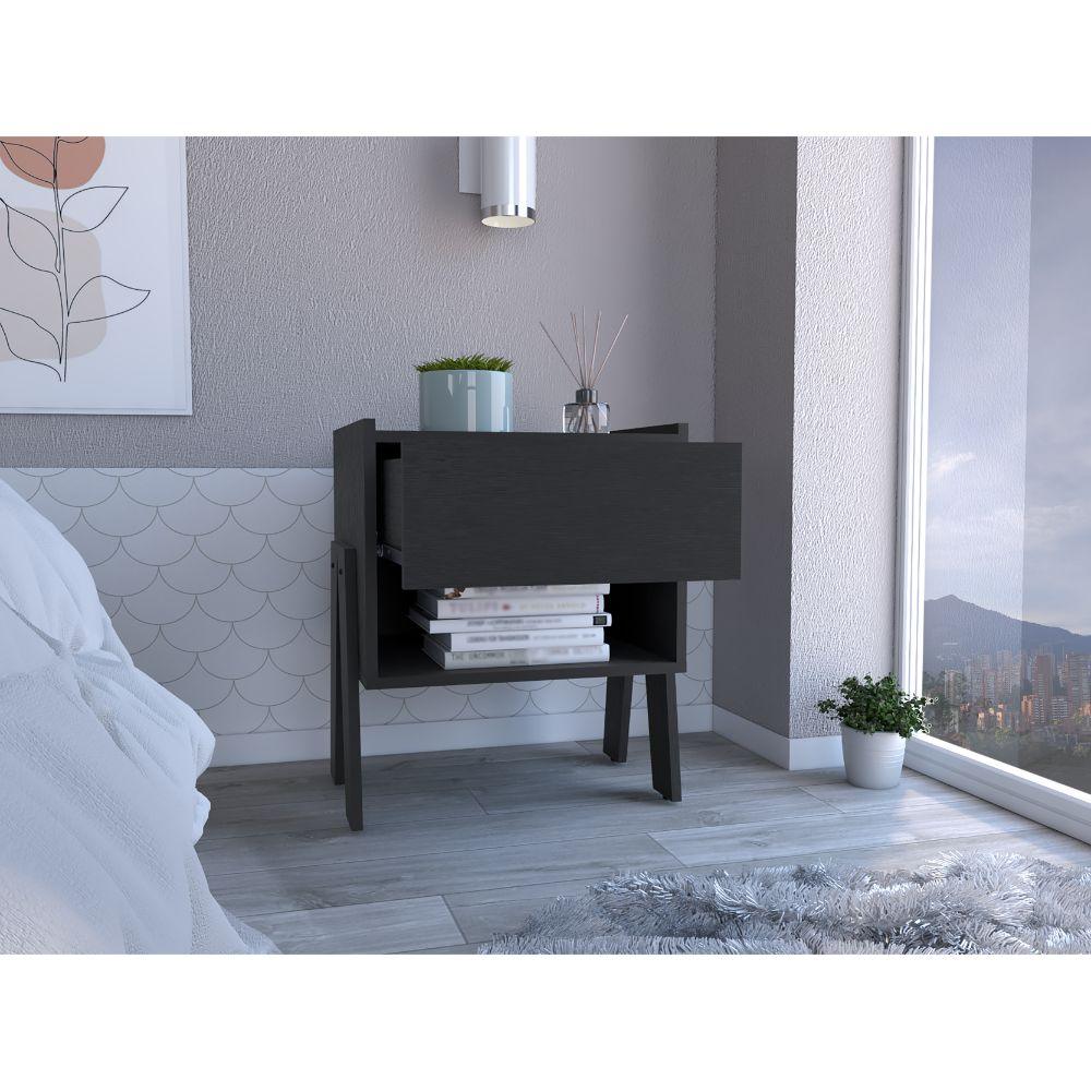 Mesa De Noche Nybora Wengue
