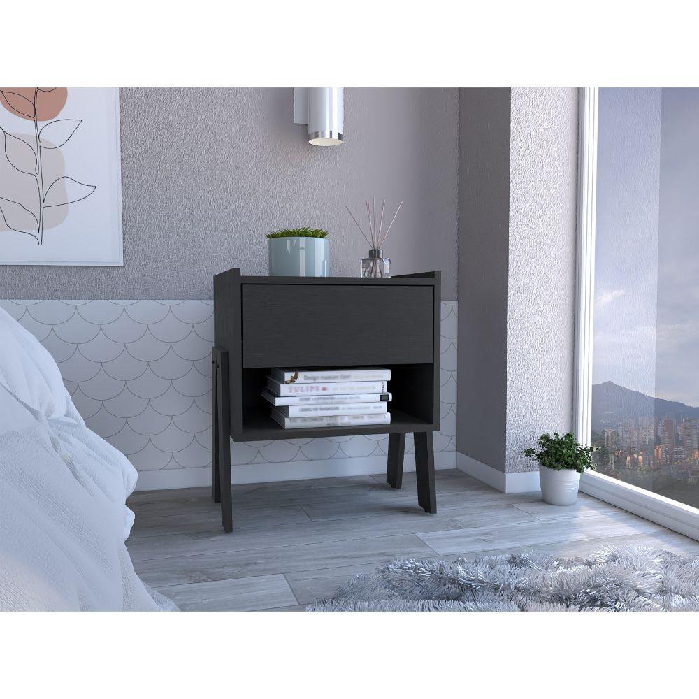 Mesa De Noche Nybora Wengue