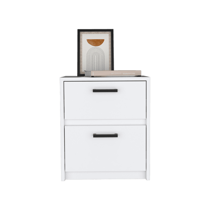 Mesa De Noche Zaniar Blanco